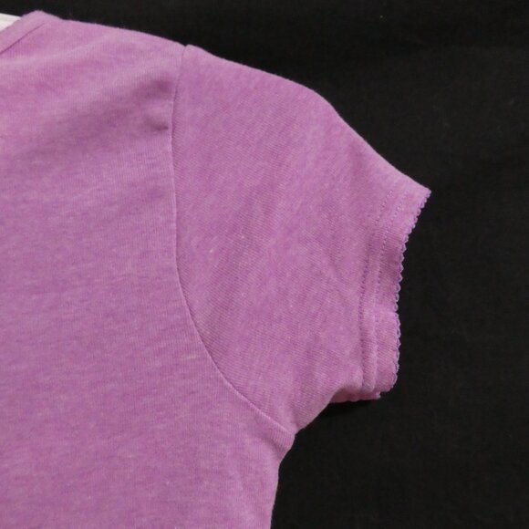 CARTER'S | size 10 | Cat and Mouse Print | Light Purple Short Sleeve Tee W/ Bow - Picture 12 of 14